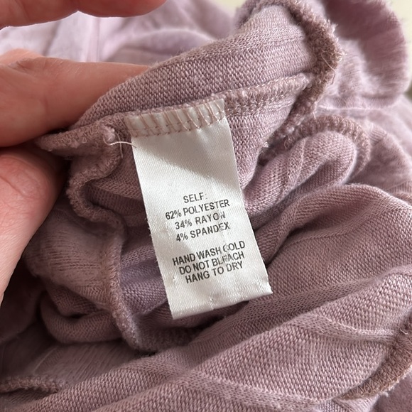 Lulus Knit Open Back Pullover Crewneck Periwinkle Sweater Women’s Size Medium - Picture 4 of 4